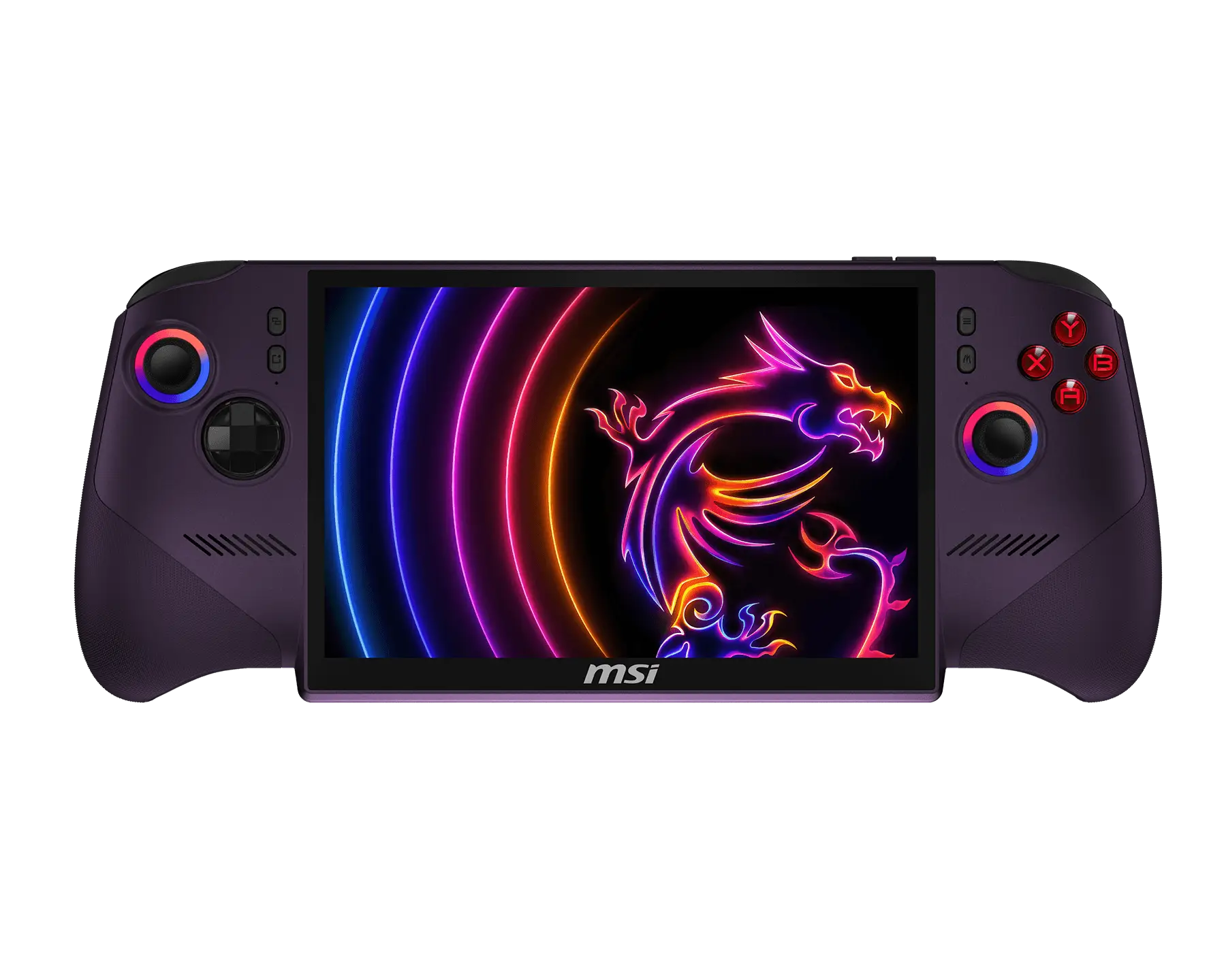 MSI Claw 8 EX AI+ front view