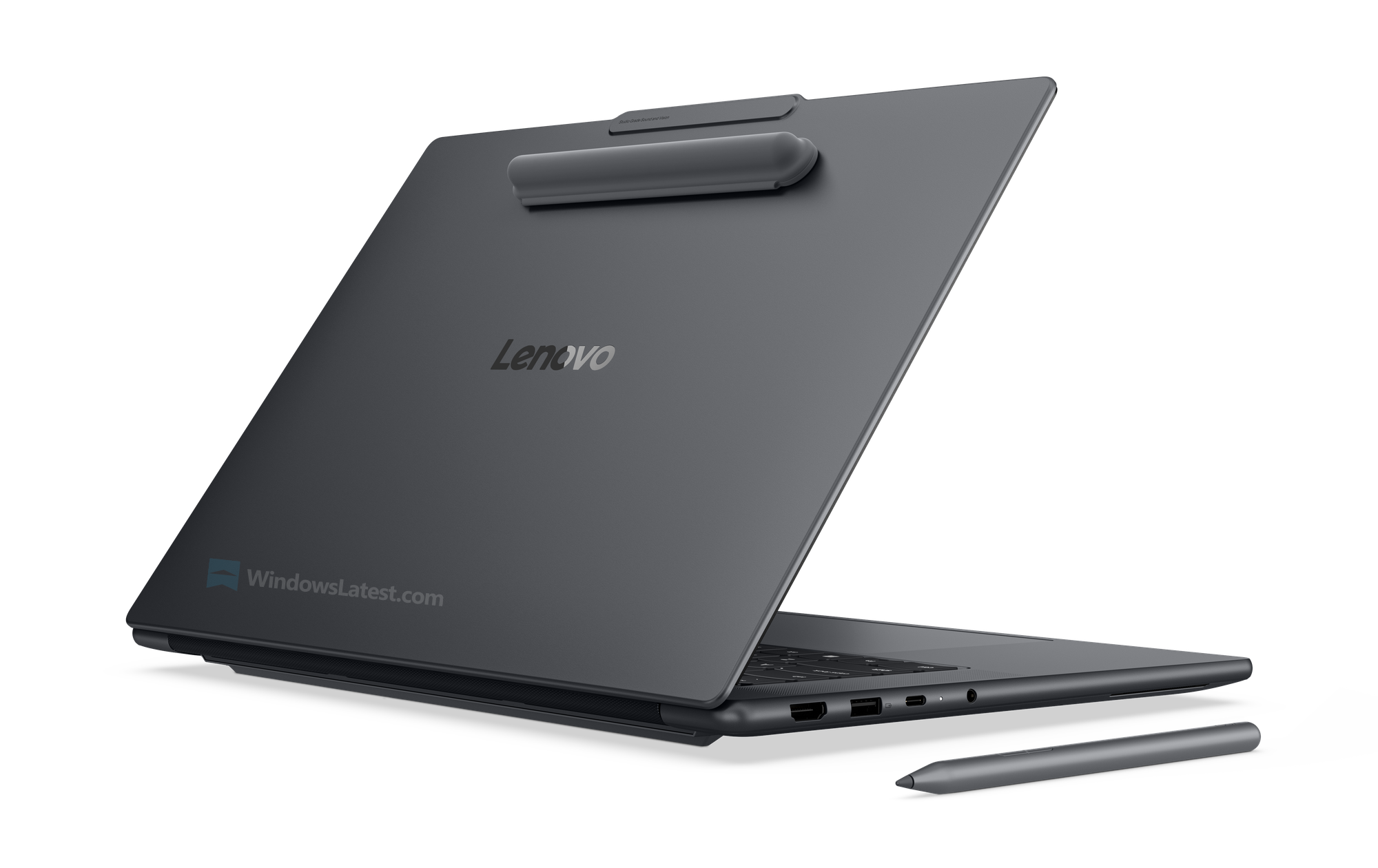 Magnetic pen holder in Lenovo Yoga Pro 9n
