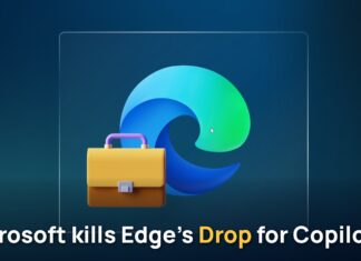 Microsoft is killing Edge’s Drop file sharing after Collections and Sidebar, all for Copilot AI takeover Microsoft Edge drops Drop feature