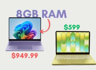 Microsoft Surface Laptop 13 and Surface Pro 12 are too expensive to come with 8GB of RAM
