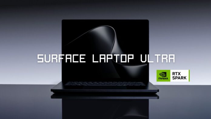 Microsoft announces the Surface Laptop Ultra powered by NVIDIA RTX SPARK Microsoft announces the Surface Laptop Ultra powered by NVIDIA RTX SPARK