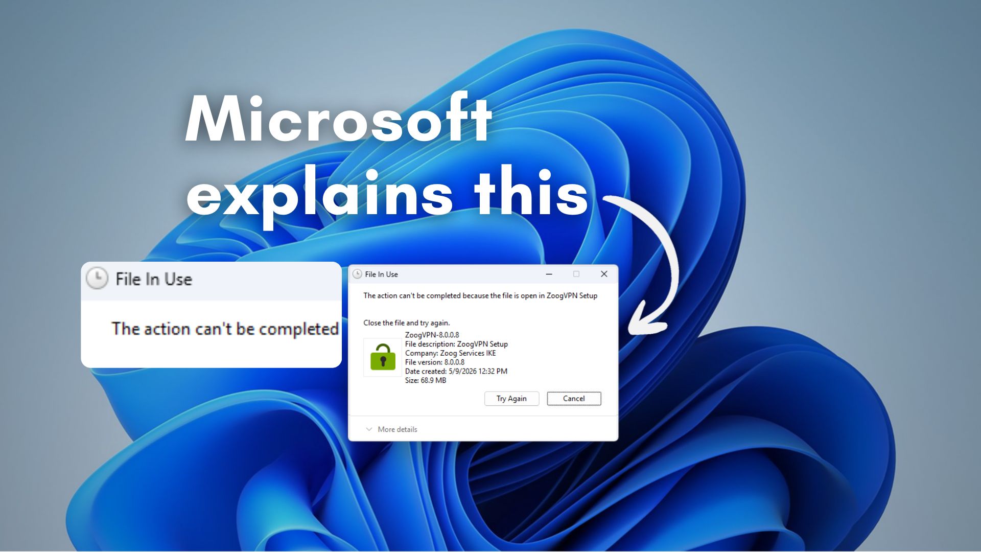 Microsoft reveals why Windows 11 keeps saying a file is in use after you close the app, plus the fix