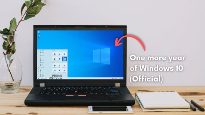 Microsoft extends Windows 10 support for one more year