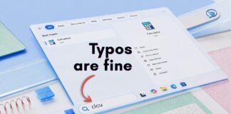 Microsoft says Windows Search now shows the correct app even if you misspell