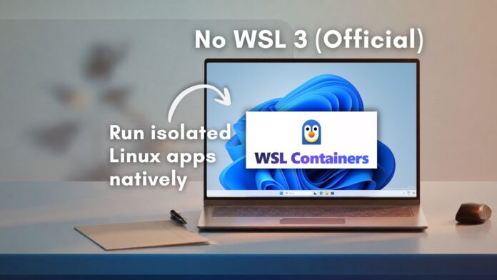 No WSL 3, but WSL Containers are coming very soon