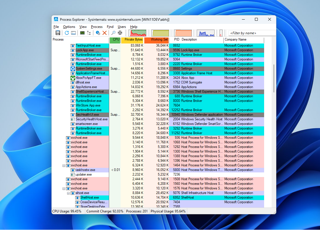 Process Explorer