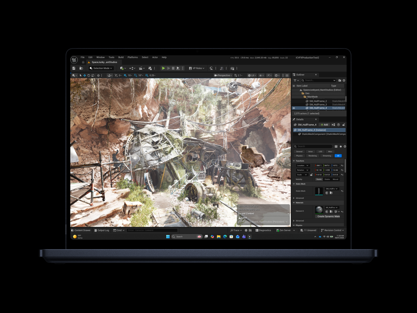 Microsoft builds its final MacBook Professional rival with the NVIDIA powered Floor Computer Extremely Surface Laptop Ultra used in game development