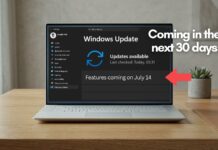 Top 5 features coming to Windows 11 PCs in the next 30 days