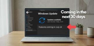 Top 5 features coming to Windows 11 PCs in the next 30 days