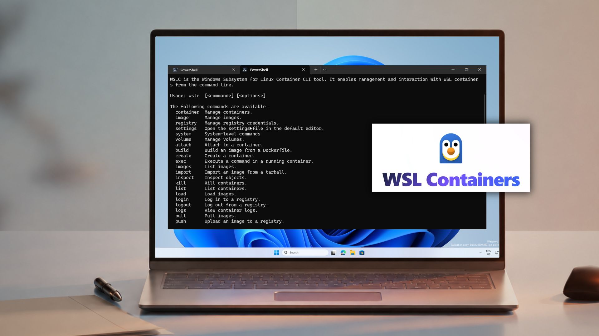 WSL Containers in Windows 11