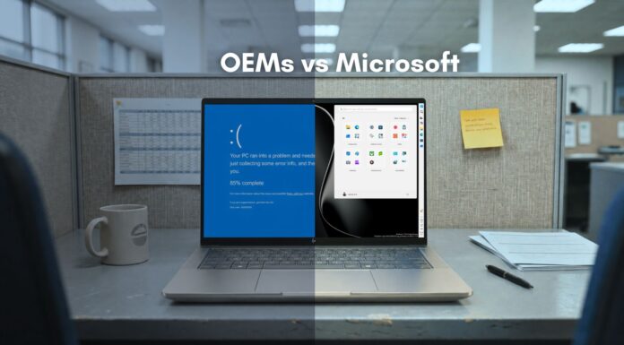 While Microsoft desperately fixes Windows 11, OEMs are breaking the OS with faulty updates
