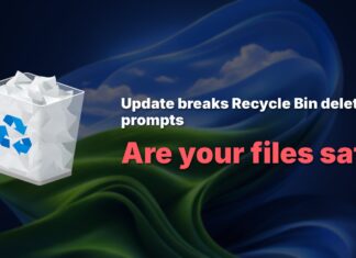 Microsoft confirms Windows 11 update breaks Recycle Bin delete prompts, but your files are still safe