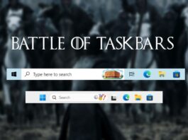 Windows 11 or Windows 10, which has the better Taskbar