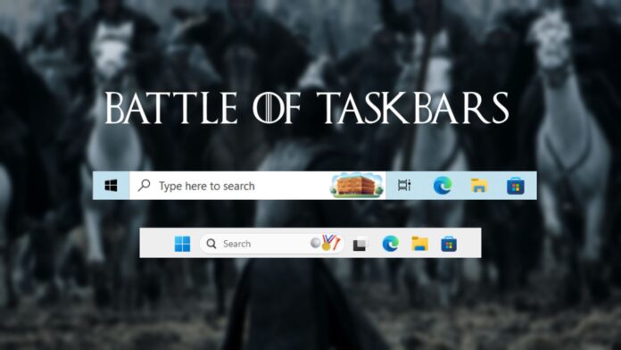 Windows 11 or Windows 10, which has the better Taskbar Windows 11 or Windows 10, which has the better Taskbar