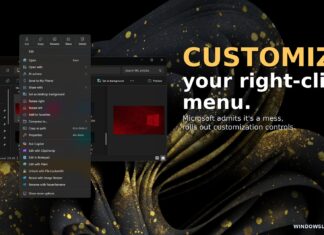 Windows 11 right-click menu customization