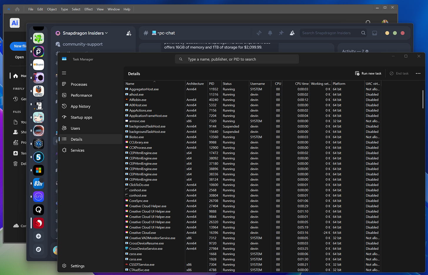 Windows Arm run apps running natively