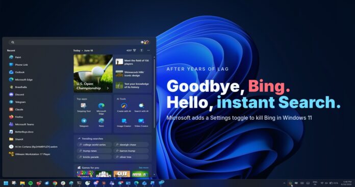 Windows Search without Bing Windows Search without Bing