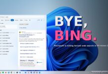 Microsoft is letting you kill Bing in Windows 11 Search, after years of forcing it on every PC