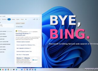 Microsoft is letting you kill Bing in Windows 11 Search, after years of forcing it on every PC