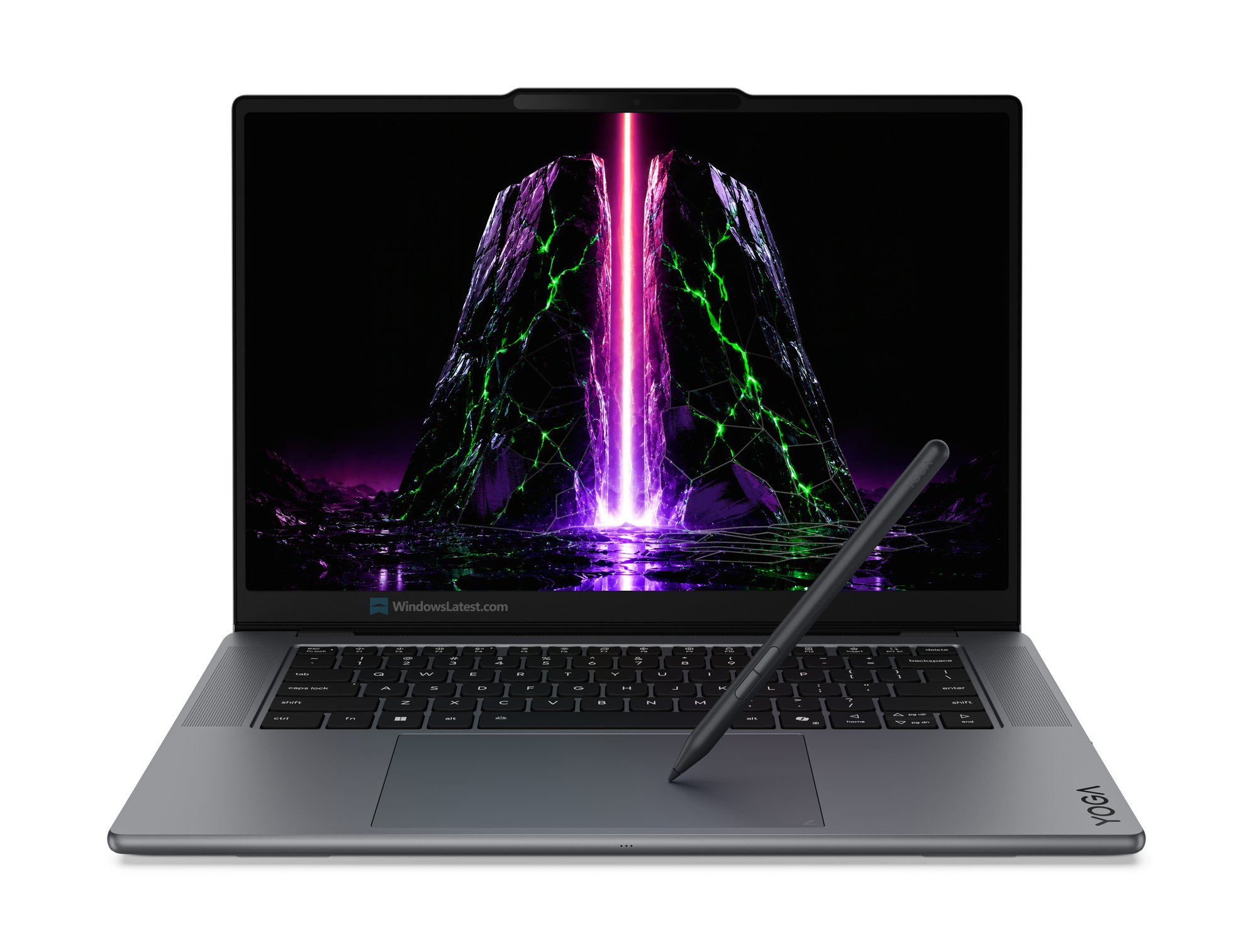 Yoga Pen Gen 2 being used on the Yoga 9n Touchpad