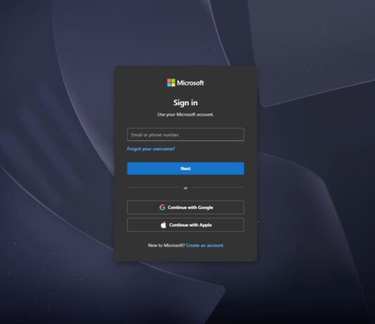 Bing sign-in now accepts Google or Apple accounts