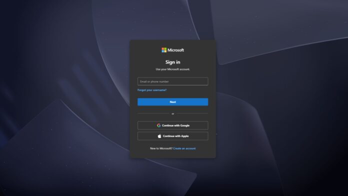 Bing sign-in now accepts Google or Apple accounts