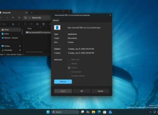 First look: Windows 11 is replacing Windows 95-era Properties dialog, now with dark mode and WinUI File Explorer modern Properties dialog