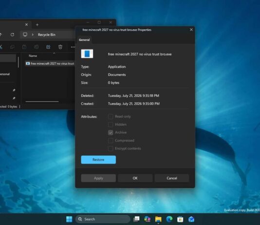 First look: Windows 11 is replacing Windows 95-era Properties dialog, now with dark mode and WinUI File Explorer modern Properties dialog