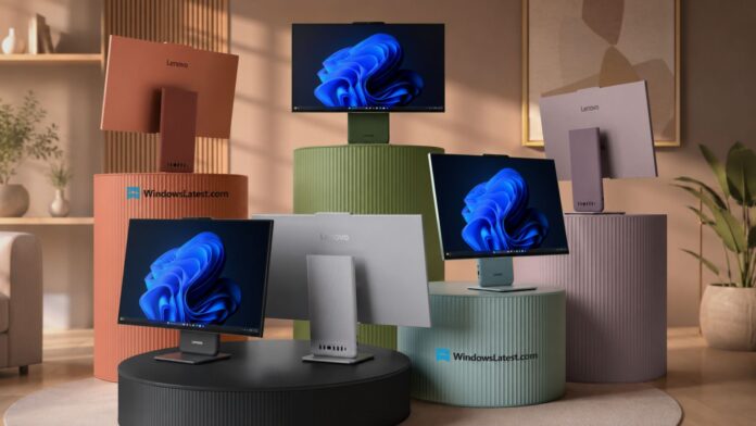 Leaked images show the upcoming Lenovo IdeaCentre AIO in full set of colors Leaked images show the upcoming Lenovo IdeaCentre AIO in full set of colors