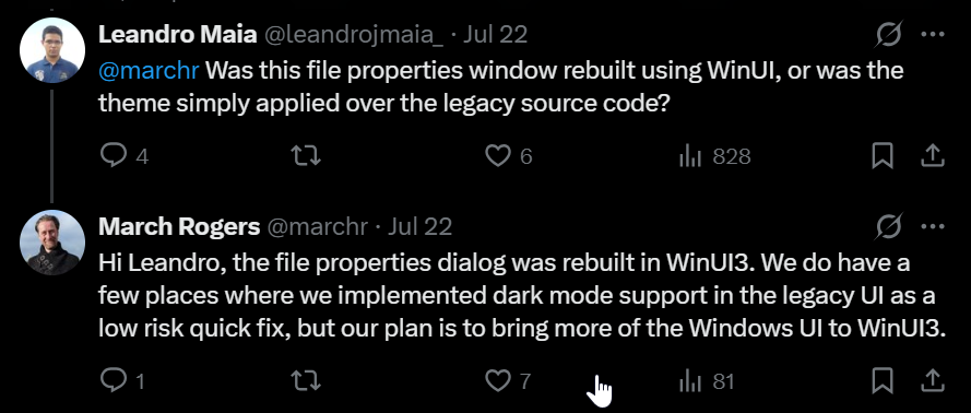 March Rogers says Microsoft is moving more of Windows UI to WinUI3