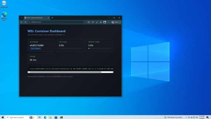 Microsoft confirms that you can run WSL Containers in Windows 10 Microsoft confirms that you can run WSL Containers in Windows 10