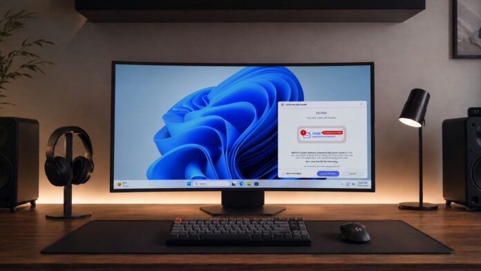 Microsoft says Windows 11 has no place for ads, and LG has agreed to disable its McAfee popup