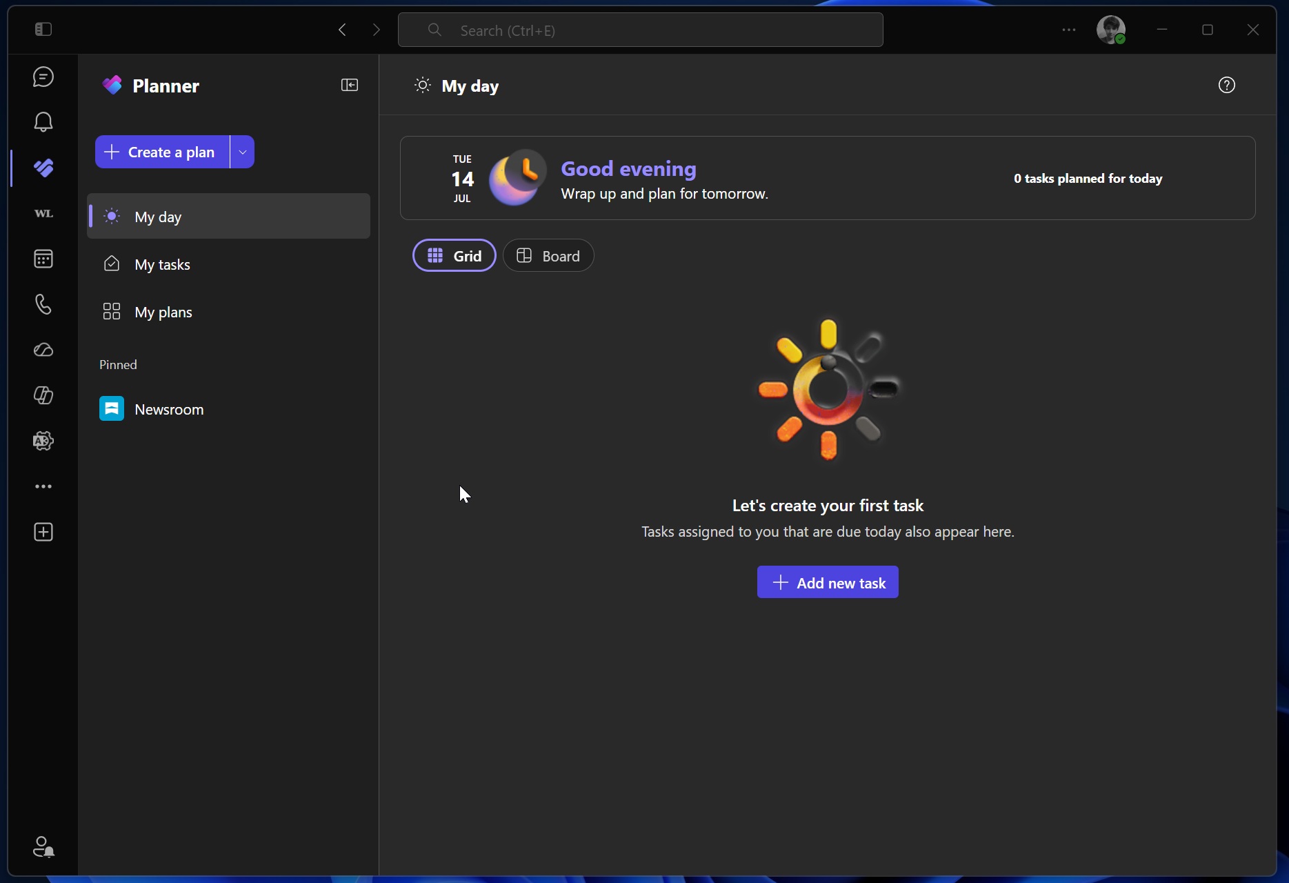 Planner in MS Teams