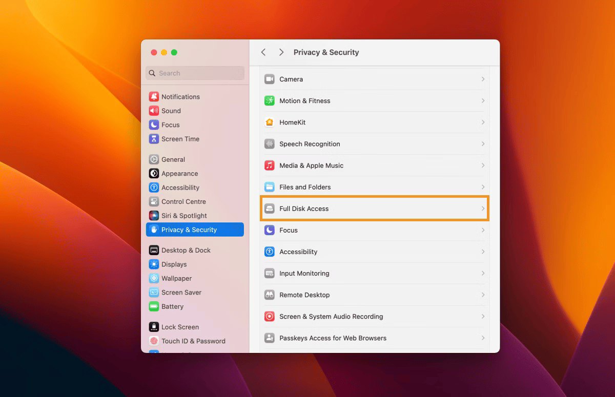 Privacy and Security in macOS