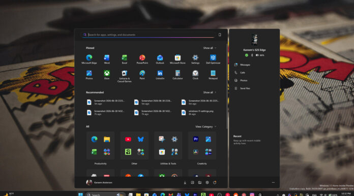 Windows 11’s new Start menu released to all ahead of next big update
