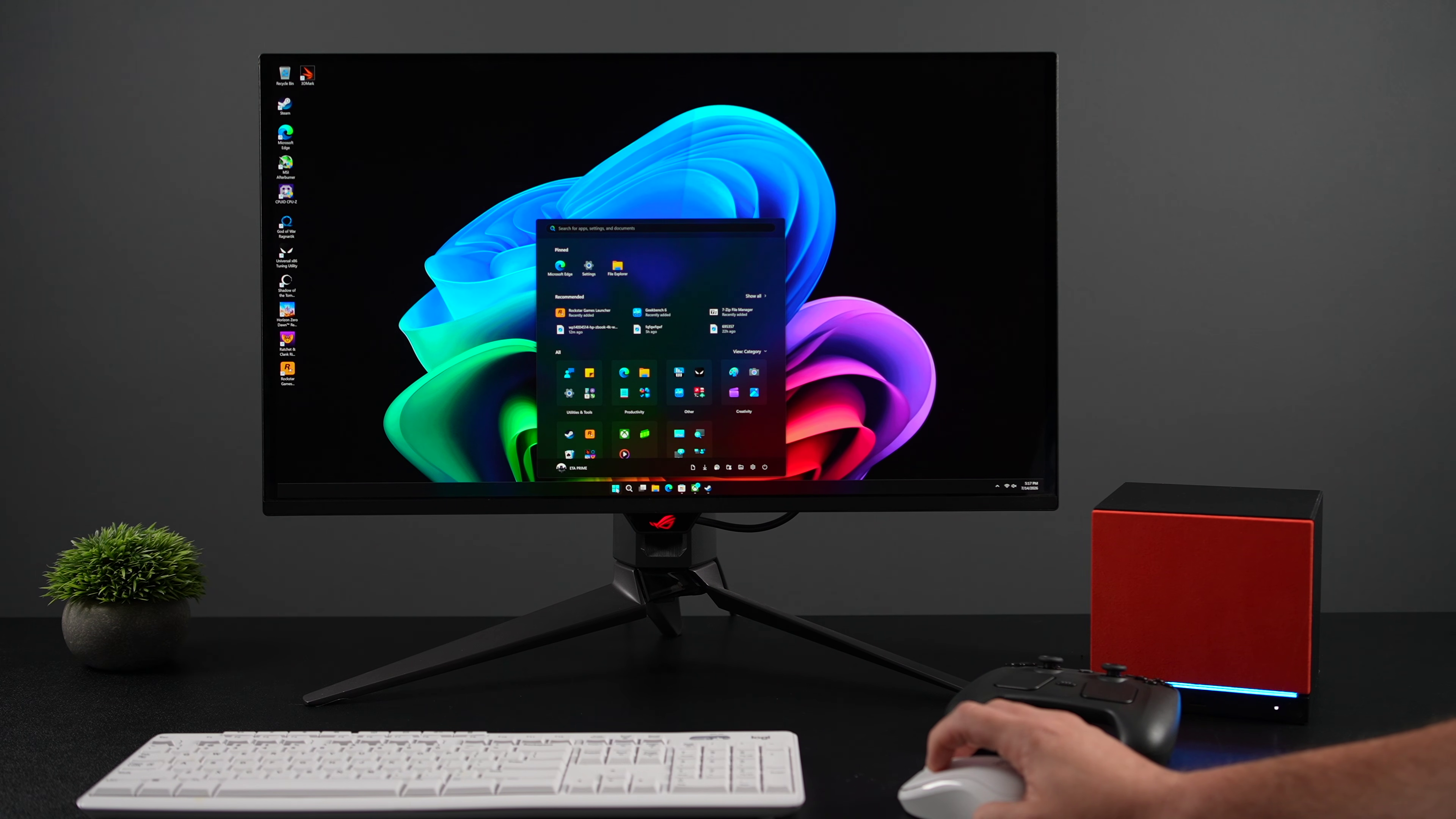 Steam Machine running Windows 11
