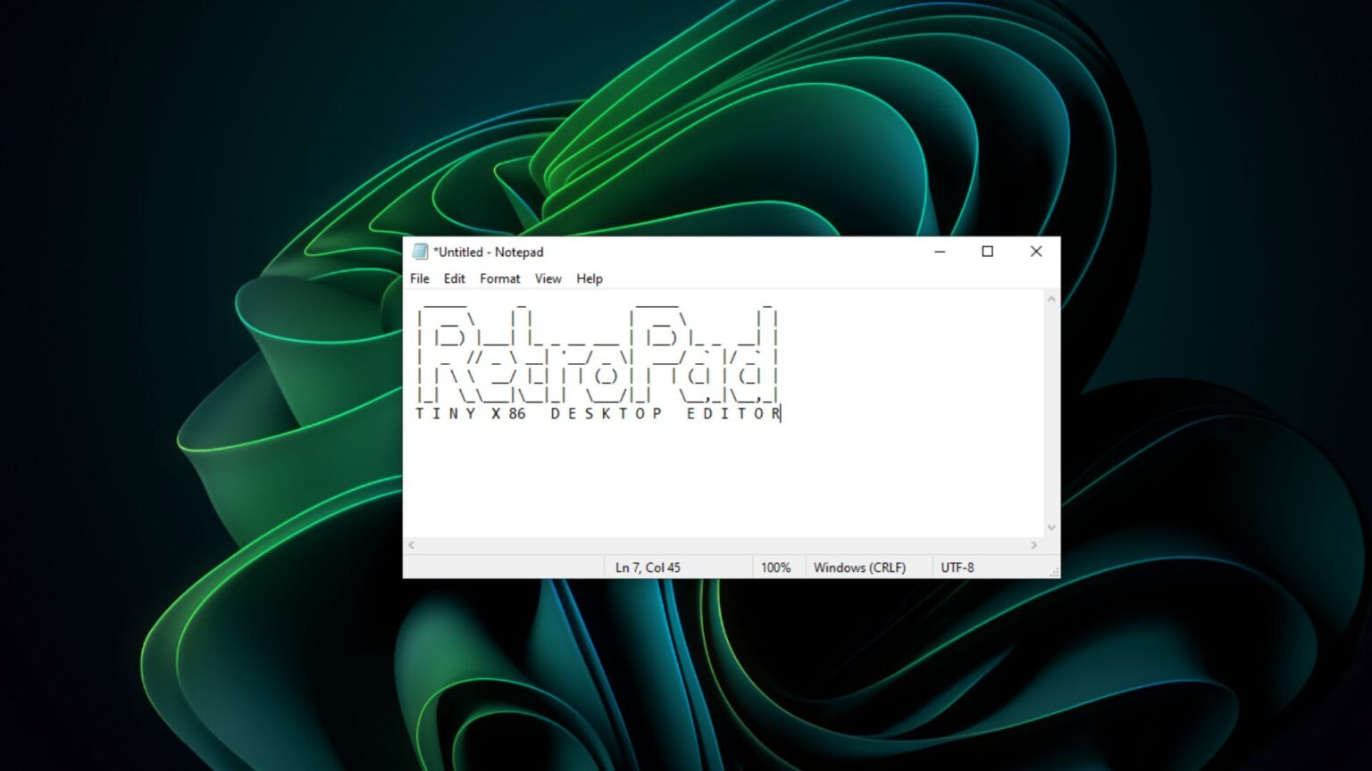 Ex-Microsoft engineer rebuilds Notepad in 2.5KB using nothing but stuff ...