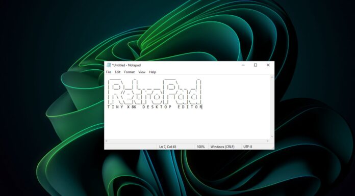 Ex-Microsoft engineer rebuilds Notepad in 2.5KB using nothing but stuff Windows already had