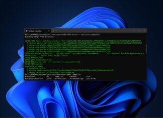 WSL Containers in action on Windows 11