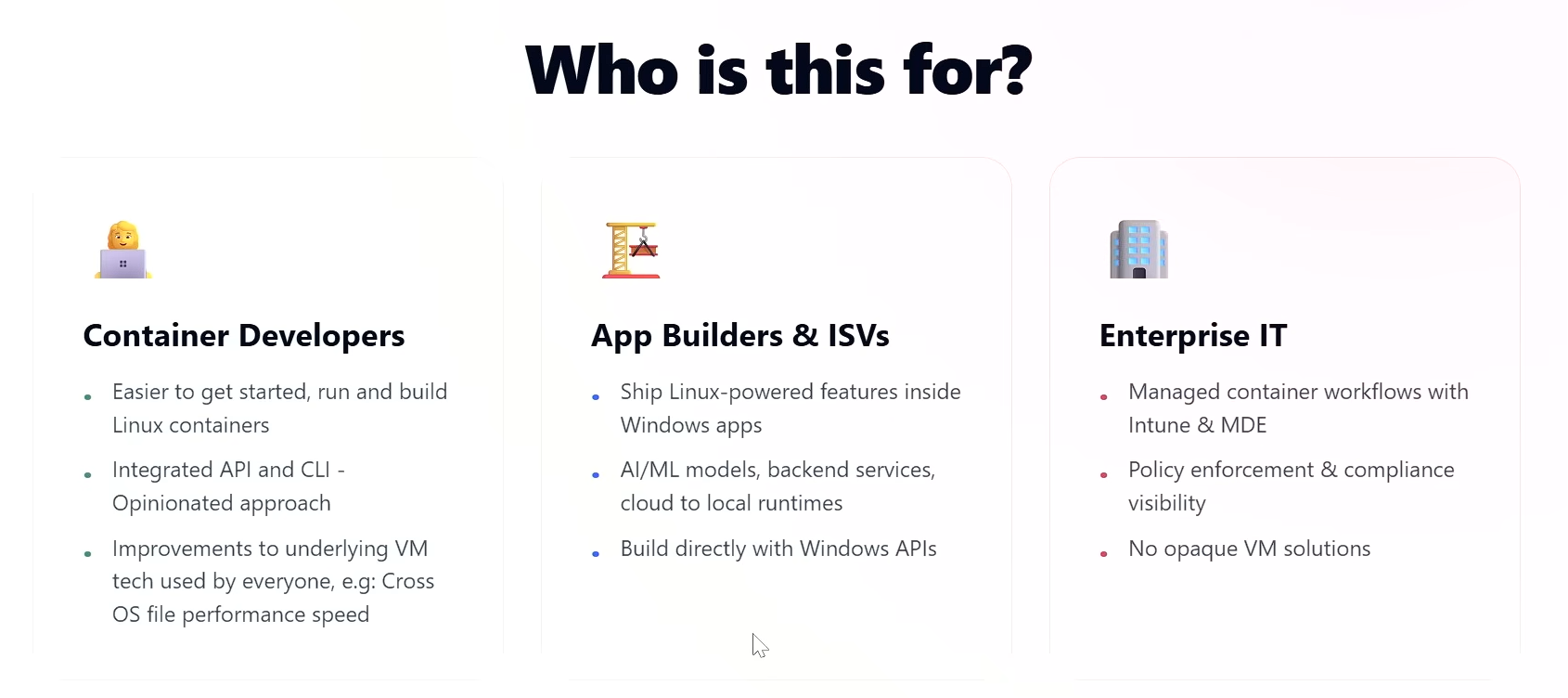 Who is WSL Container for