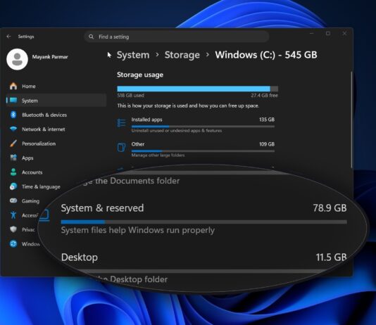 Windows 11 storage bug confirmed