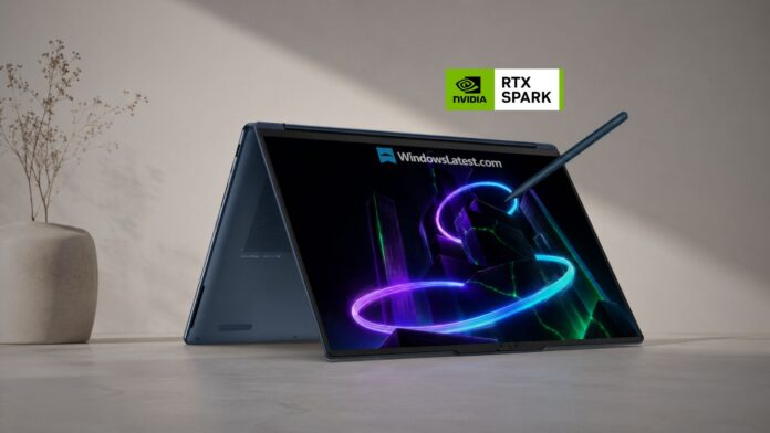 first look at the Lenovo Yoga 9n 2-in-1, the world's first NVIDIA RTX Spark convertible laptop