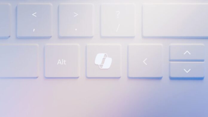 Copilot key on Windows 11 PC