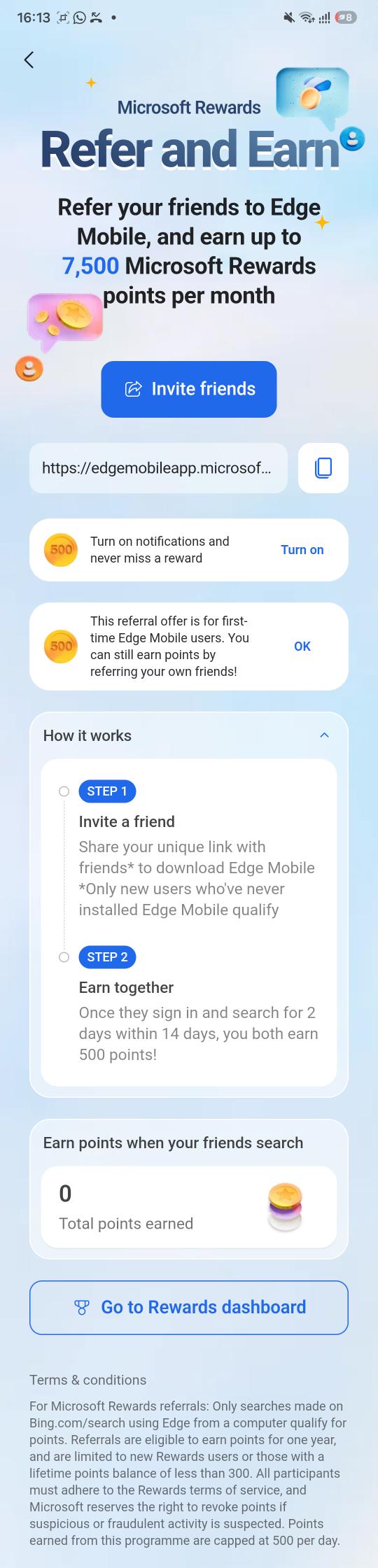 Edge referral program process