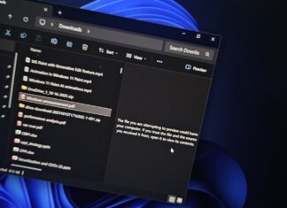 File Explorer preview blocked in Windows 11