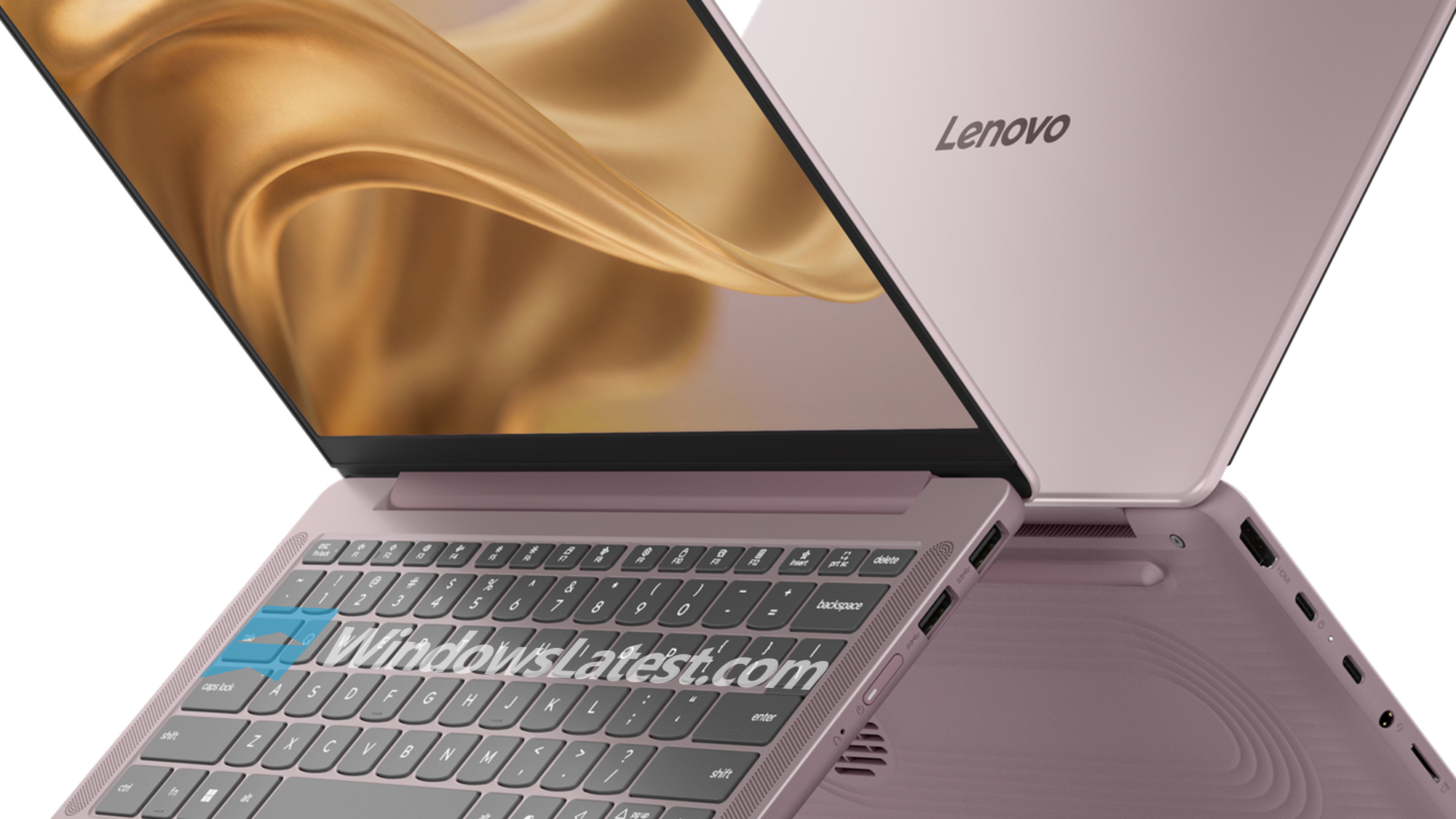 Lenovo IdeaPad Vibe laptop ports closeup
