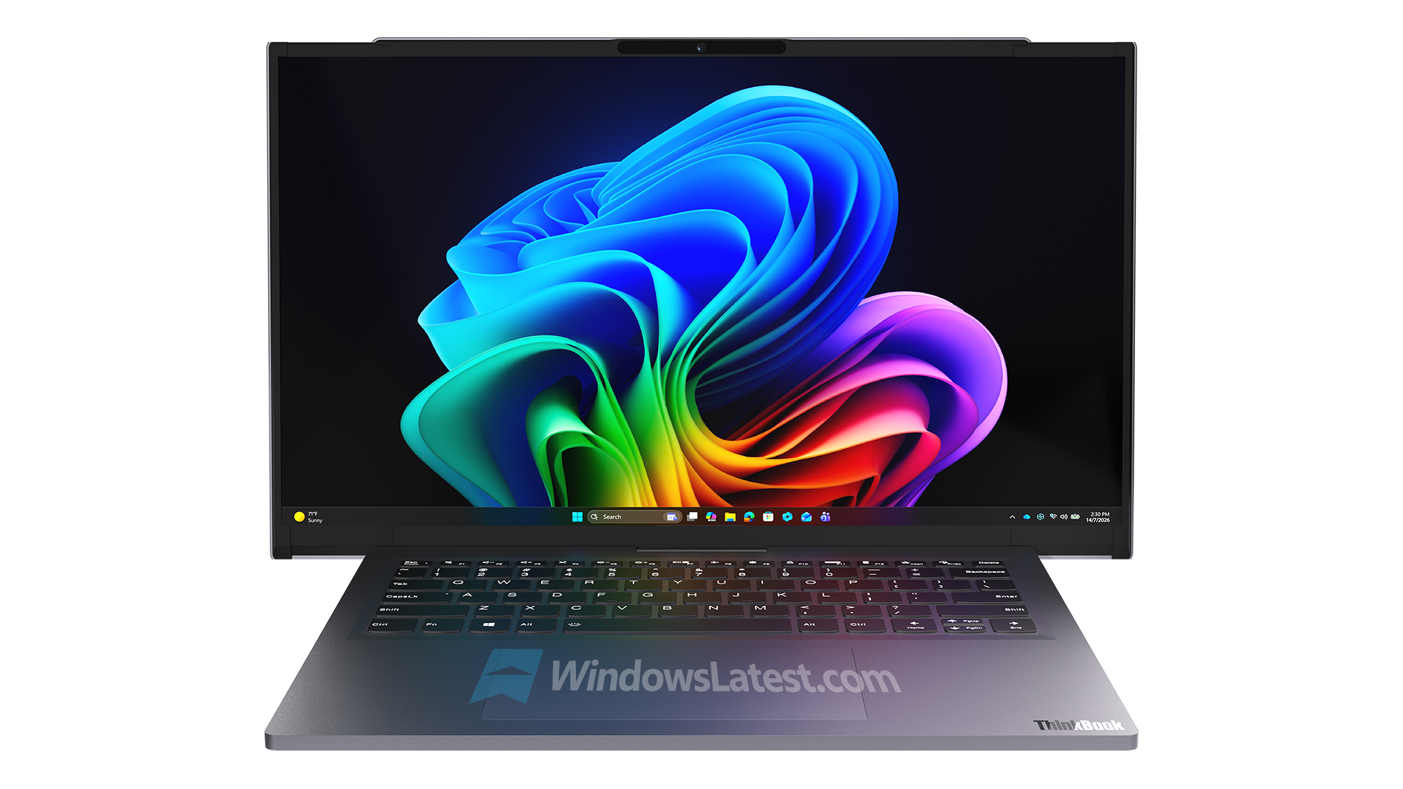 Lenovo Project Swan laptop with Rollable display