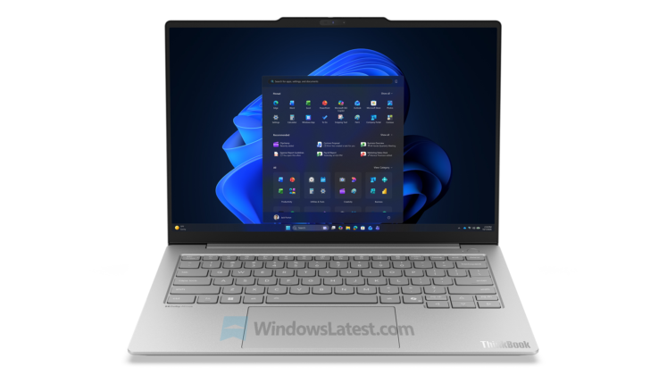 Lenovo ThinkBook 14x front view