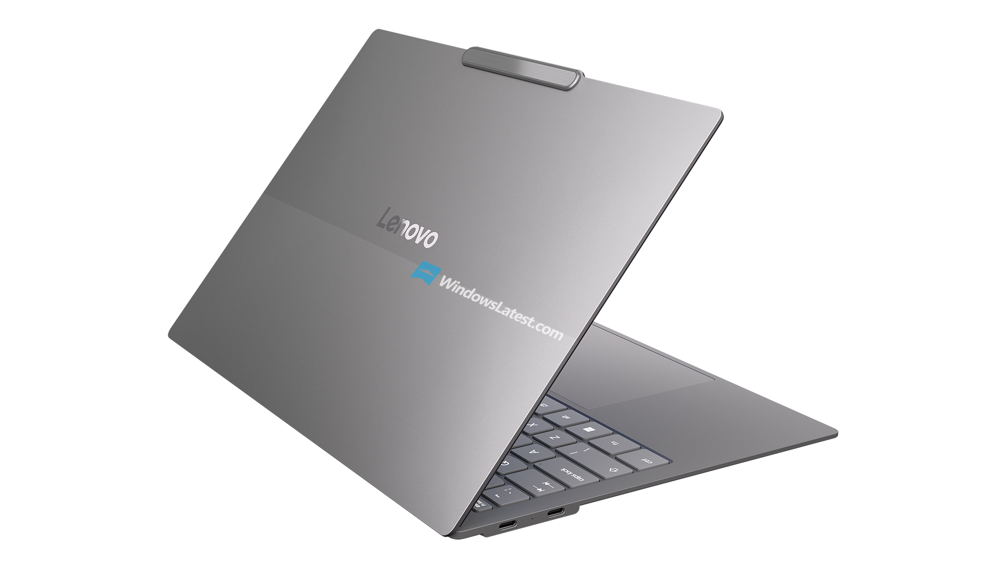 Lenovo ThinkBook Aeroblade rear view