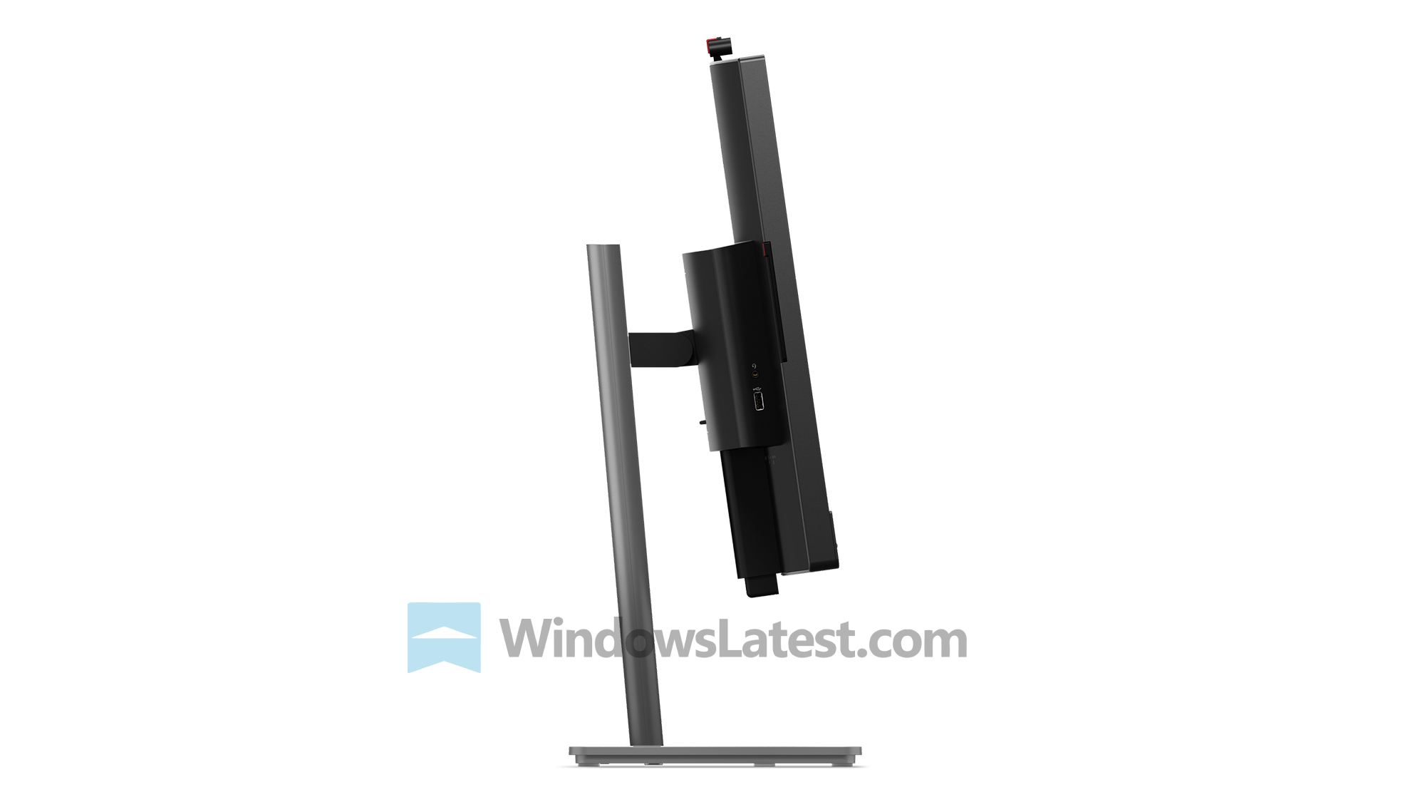 Lenovo ThinkVision p34wd 4v monitor side-view